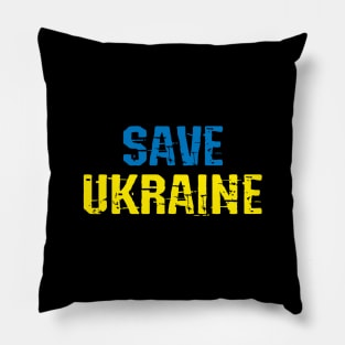 Save Ukraine. Ukrainian colors. Pillow