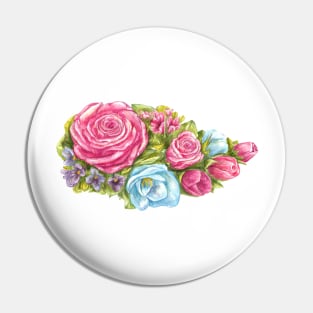 bouquet of pink rose Pin