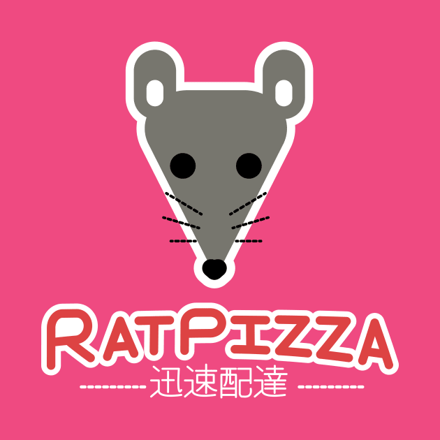 Rat Pizza Delivery by Samefamilia