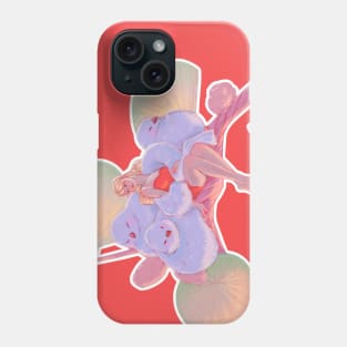 Fairy with birds in a tree Phone Case