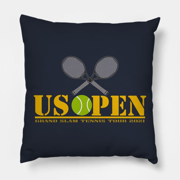 us open //\\ Pillow by pin store