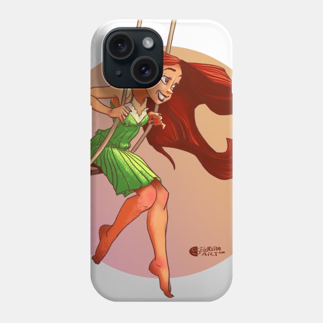 Swinging Phone Case by cseguritanart