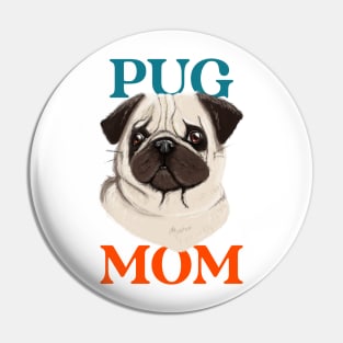 Pug mom Pin