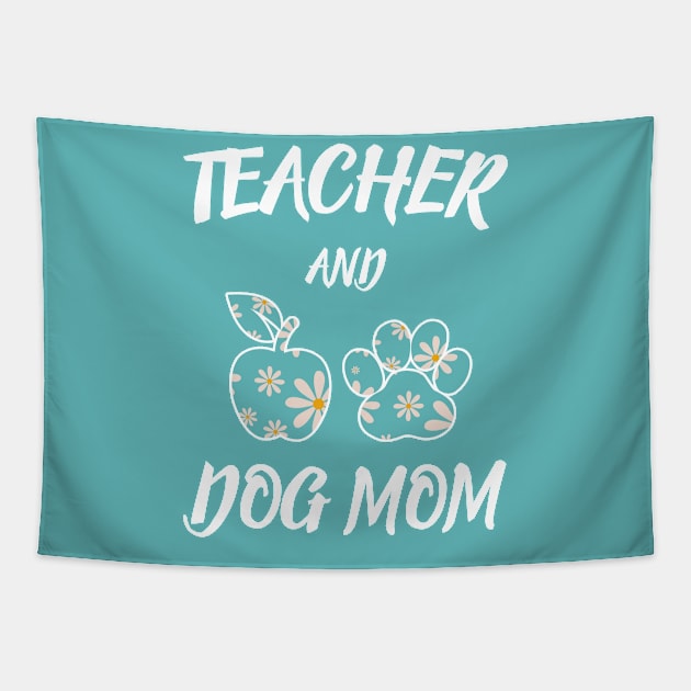 Teacher And Dog Mom Tapestry by DNS Vietnam LocalBrand