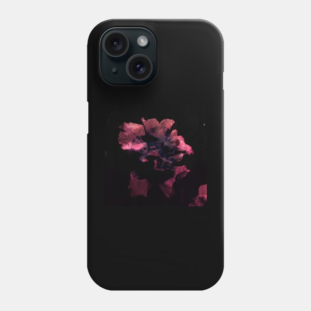 Dark floral #8 Phone Case by LaVolpeDesign