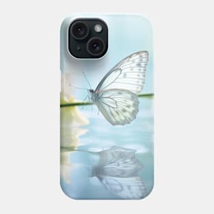 Butterfly Flower Nature Serene Tranquil Phone Case