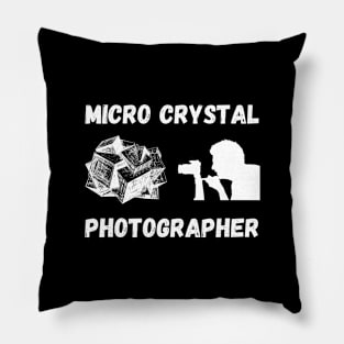 Micro Crystal Photographer Pillow