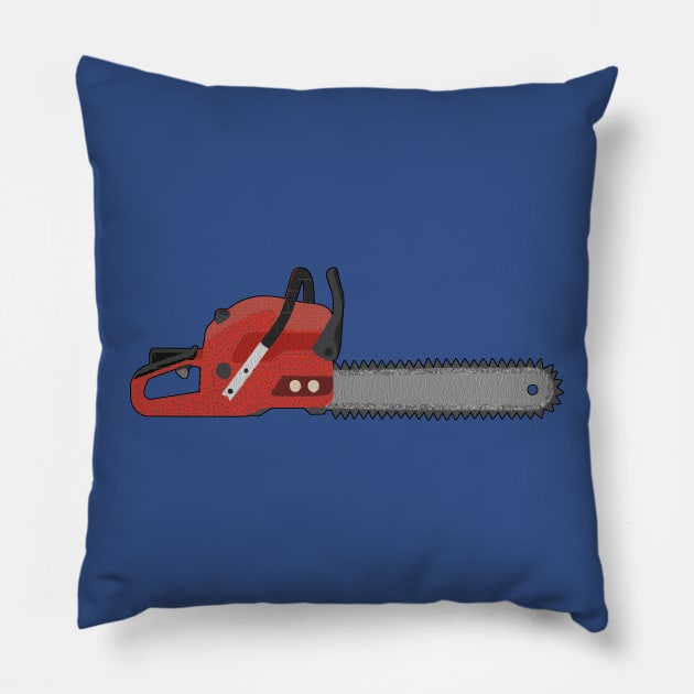 Chainsaw Pillow by whatwemade