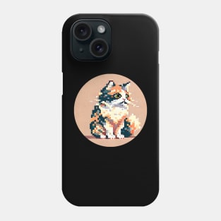 Cat Pixel - Love Cat Phone Case