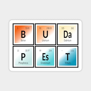 Budapest Table of Element Magnet