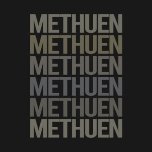 Gray Text Art Methuen T-Shirt