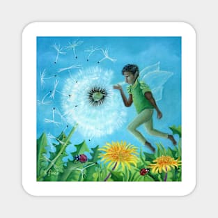 Spring Timekeeper Fairy Magnet