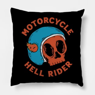 Motorcycle rider Pillow