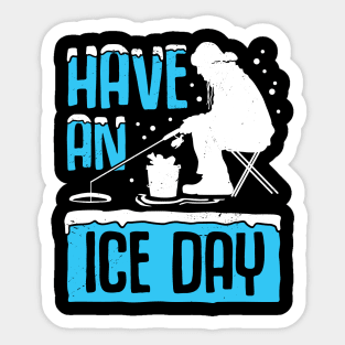 Ice Fishing Stickers - Free people Stickers