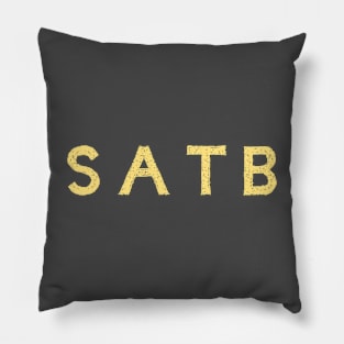 S A T B Pillow