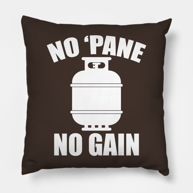 No 'Pane No Gain Propane Pillow by satdam