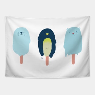 Animal ice-lollies Tapestry