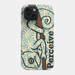 Don't Perceive Me - Chameleon (Green) Phone Case