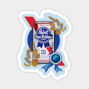 Pabst Blue Ribbon Beer Magnet