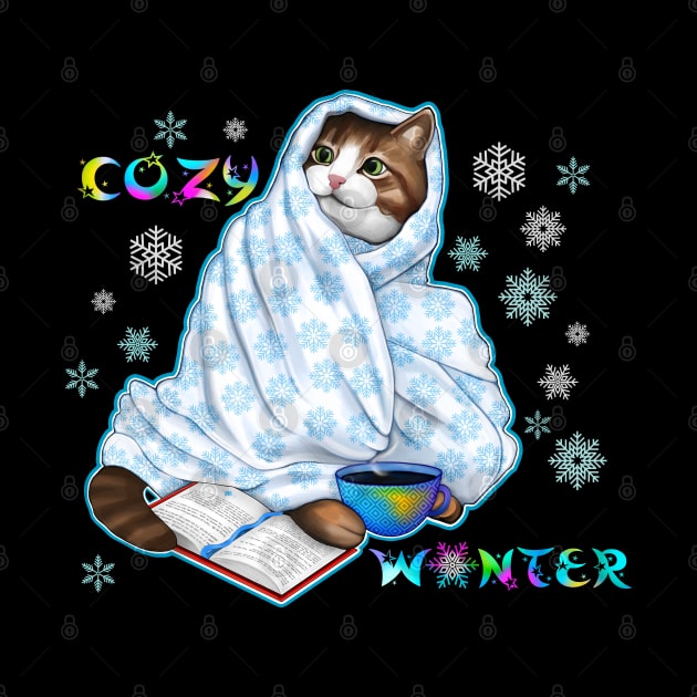 Cozy winter cat by Meakm