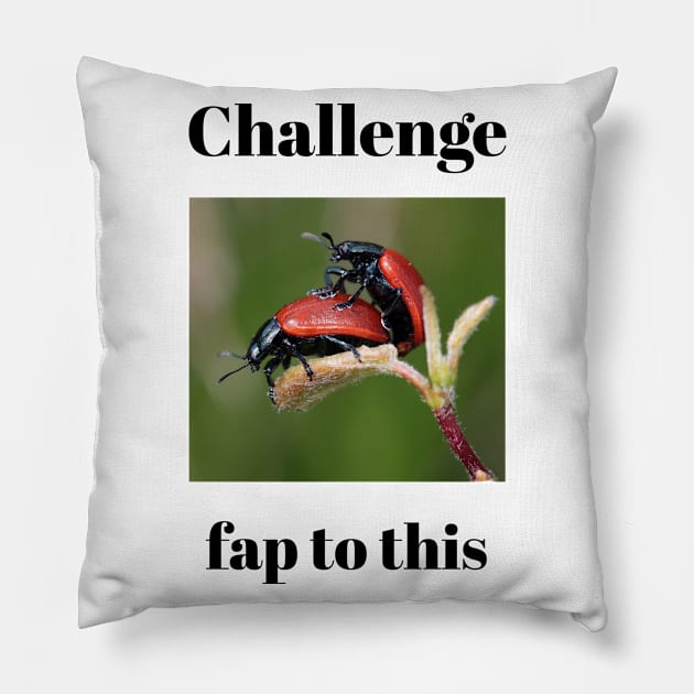 Fap Challenge Pillow by RP Store