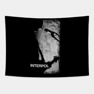 Interpol || Original Retro Fan Art Design Tapestry