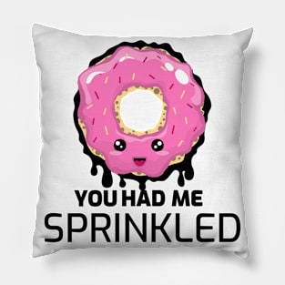 You Had Me Sprinkled Pillow