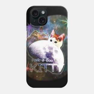 Peek-a-Boo Space Cat Phone Case