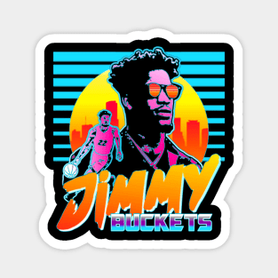 Jimmy Buckets Retro Magnet