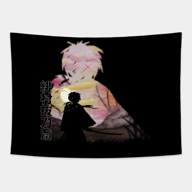 Kenshin Himura Tapestry by AssoDesign