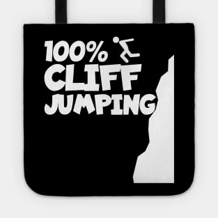 Cliff jumping Tote