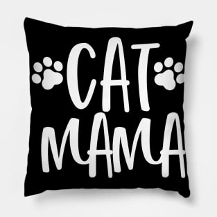 Cat Mama. Purrfect for the Cat Lover. Pillow