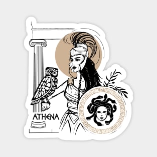 Goddess Athena Magnet