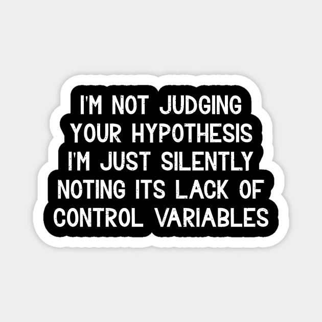 I'm just silently noting its lack of control variables Magnet by trendynoize