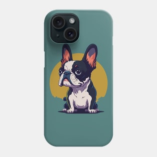 Boston Terrier Portrait Phone Case