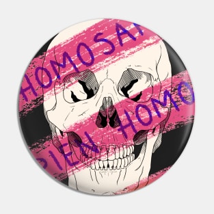 Homo Sapien Variant Pink Pin