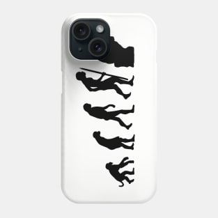 Evolution of the thinker philosophy, philosopher Phone Case