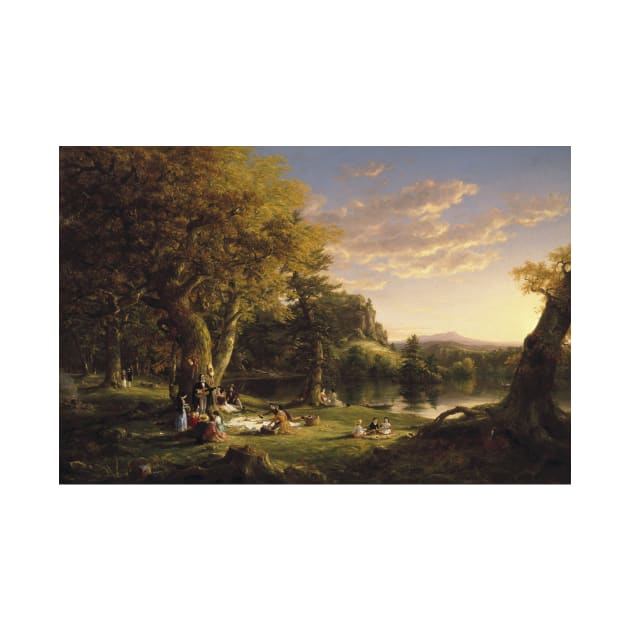 The Pic-Nic by Thomas Cole by Classic Art Stall