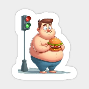 Burger lovers Magnet