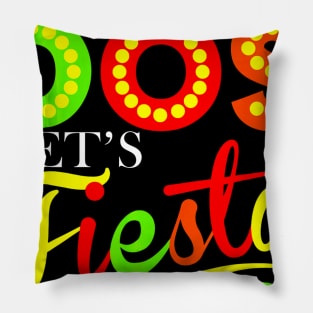 Im Dos Taco Twosday 2nd Birthday Gift Pillow