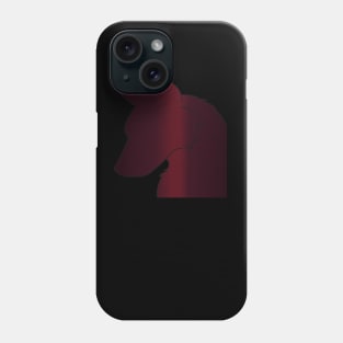 Burgundywolf Phone Case