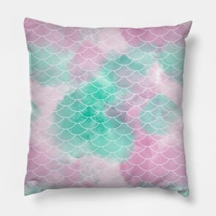 Mermaid Scales Pattern Pillow