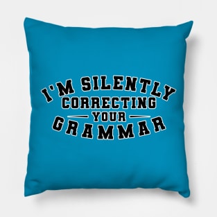 Correcting your grammar Pillow