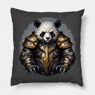 Medieval Panda Pillow