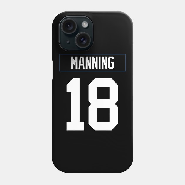 Peyton Manning Phone Case by telutiga