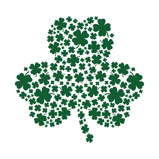 Shamrock St. Patrick's Day Clover 3 by TDH210