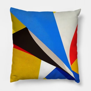 Abstract painting in the style of Ellsworth Kelly Pillow