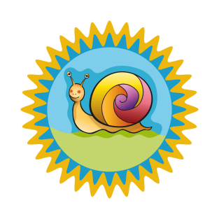 Colorful Snail T-Shirt