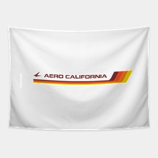 Vintage 1970's Aero California airline logo Tapestry