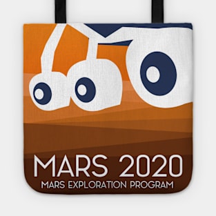 Mars 2020 space art Tote